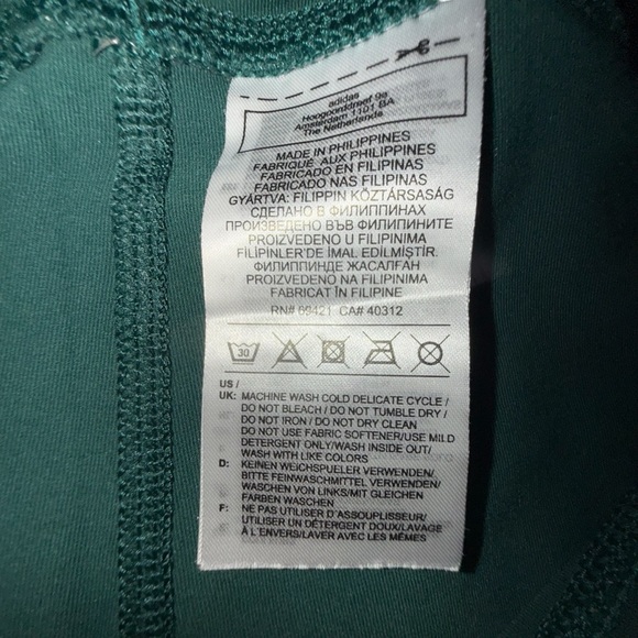 REEBOK Lux Leggings - Women’s XL Forest Green - Picture 6 of 9